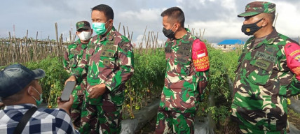 Danrem 161 Wirasakti Kupang Kunker ke Kodim 1612 Manggarai