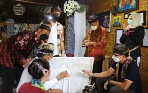 Bupati Malang Terima Kunjungan Menparekraf di Cafe Sawah Pujon Kidul