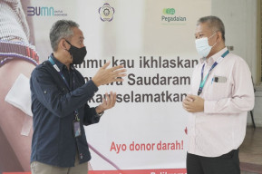 Donor Darah ke PMI, Pegadaian Targetkan 150 Kantong Darah