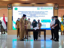 Mulai Bulan Juni, Iuran BPJS Kesehatan Kelas 3 Ditanggung Pemkab Sidoarjo