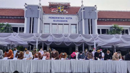 Perkuat Hubungan, Untag Surabaya-Pemkot Jaring Kerjasama Magang