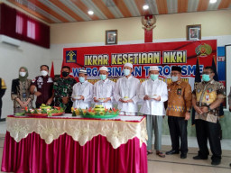 Napiter di Lapas Kelas I Madiun Ikrar Setia NKRI