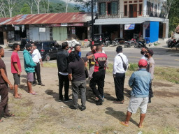 Tim Gabungan Polres Manggarai Amankan 14 Preman di Terminal Carep