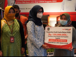 Bank Jatim Salurkan KUR ke UMKM Banyuwangi