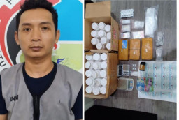 Kurir Narkotika Jaringan Lapas Dibekuk Polisi di Mojokerto