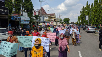 Wabup Stop dan Kaji Ulang Penempatan Pasar Legi Ponorogo