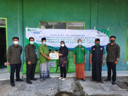 Employee Volunteering BPJAMSOSTEK Madura, Berikan Bantuan ke NU Care Lazisnu