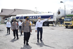 Kapolresta Sidoarjo Pastikan Ketersediaan Oksigen Aman