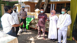 Nekat Gelar Hajatan di Masa PPKM, Warga Wonokupang Dibubarkan Petugas