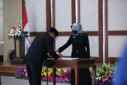 Delapan Pejabat Sekertaris di Lingkungan Pemkot Batu Dimutasi