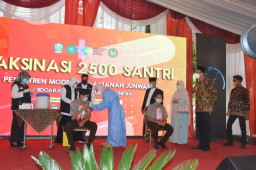 Sidoarjo Dukung Target Vaksinasi 70% Jawa Timur