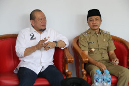 Optimalkan Program Vaksinasi, Wakil Bupati Blitar Minta Tambahan Vaksin ke Ketua DPD RI