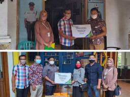 BPJAMSOSTEK Madura Gencar Bagikan Pencegah Penyebaran Virus Covid-19