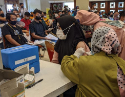 Alokasi Telat, Realisasi Vaksinasi di Ponorogo Baru 15 Persen