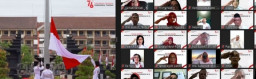 500 Peserta Peringati Hari Kemerdekaan RI secara Virtual di Untag Surabaya