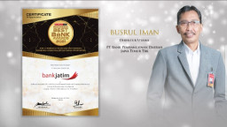 Bank Jatim Dapat Penghargaan Terbaik lagi