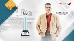 Bank Jatim Dapat Penghargaan Berkinerja Sangat Bagus selama 20 Tahun