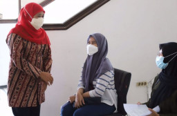 Persiapan PTM, 500 Mahasiswa Untag Surabaya Siap Divaksin