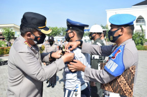 Cegah Penyebaran Covid-19, Polisi Sidoarjo Gelar Operasi Patuh Semeru