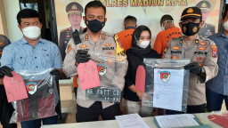 Sepasang Kekasih di Madiun Kompak Maling Motor, Berakhir Dibui