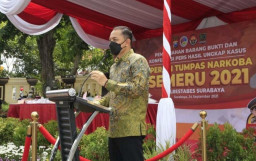 Walikota Eri Apresiasi Jajaran Satnarkoba Polrestabes Surabaya Dalam Berantas Narkoba