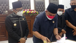 Ditandatangani, DPRD Setujui Perubahan APBD Kota Malang 2021