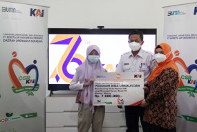 KAI Bantu Beasiswa Anak Pekerja Korban Covid-19