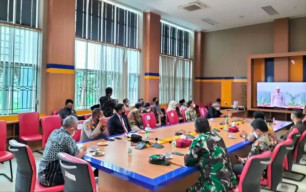 Secara Virtual, Kapolres dan Dandim 0609 Cimahi ikut Upacara Kesaktian Pancasila