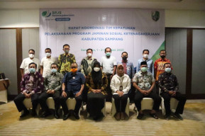 Dukung Program BPJAMSOSTEK, Bupati Sampang Terbitkan SK Kepatuhan