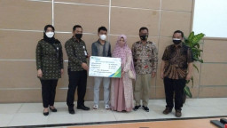 BPJAMSOSTEK Surabaya Rungkut Serahkan Manfaat Program JKM