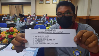 Setelah Dewan, Walikota Madiun Libatkan OPD Isi Kuesioner Calon Sekda