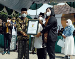 Ngontel Bareng Santri Ponorogo, Masuk Rekor Dunia