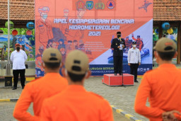 BPBD Kota Madiun Gelar Apel Kesiapsiagaan Bencana Hidrometereologi
