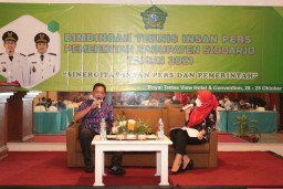 Pemkab Sidoarjo Sinergi dengan Pers, Kawal Pembangunan Kota Delta