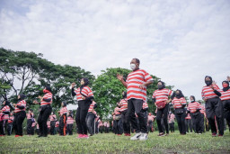 Wawali Armuji Dukung Lansia Manfaatkan Tahura untuk Senam