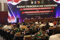 Pemkot bersama Forkopimda Surabaya Rapatkan Barisan Bendung Delta Plus