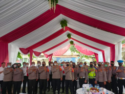 Safari Coffe Morning Kapolres Metro Bekasi Kota di Polsek Bantargebang