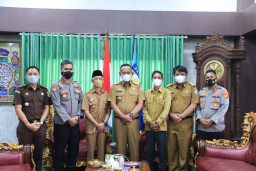 Haru, Pisah Sambut Kapolres Pringsewu