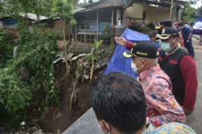 Bupati Sanusi Sampaikan, Penanganan Terdampak Longsor di Kepanjen Menggunakan DTT