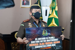 Kejagung Peduli Korban Erupsi Semeru