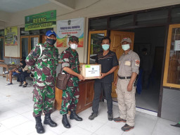 Wujud Kepedulian, Kodim 0808/Blitar Kirim Bantuan Kemanusiaan