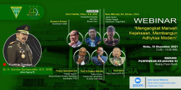 Forwaka Gelar Webinar Bertema Mengangkat Marwah Kejaksaan, Membangun Adhyaksa Modern