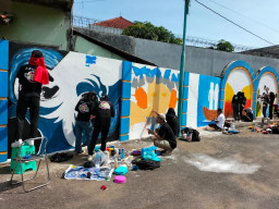 Gelar Contest Mural Batik, Diskoperindag: Tanamkan Kecintaan pada Batik Tulis Tuban