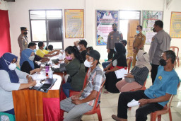 Bersinergi, TNI Polri dan Pemda Pringsewu Lakukan Percepatan Vaksinasi