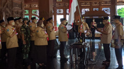 Resmi Jabat KaMabicab dan KaKwarcab, Rilis Siap Bawa Pramuka Ponorogo Hebat