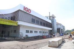 Akhir Tahun Tuntas, Pembangunan RSUD Sidoarjo Barat Capai 95 Persen