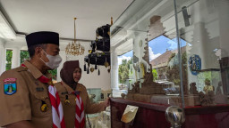 Untuk Umum, Bupati Ponorogo Hadirkan Musium Temporer Majapahit di Pringgitan