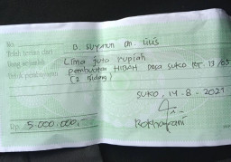 Penanganan Kasus PTSL Desa Suko  Lambat, Kades Belum Jadi Tersangka