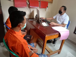 Polsek Pardasuka Tangkap Maling Motor TKP Wargomulyo