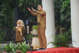 Apel Pagi, Wali Kota Eri: Jangan Pernah dalam Zona Nyaman